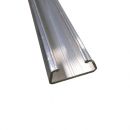 Wire-Lock Wiggle Wire Base 6ft, Pack of 25, Aluminum (Base Only) - Greenhouse Film Anchoring System, Zig Zag Wire, Poly Lock System