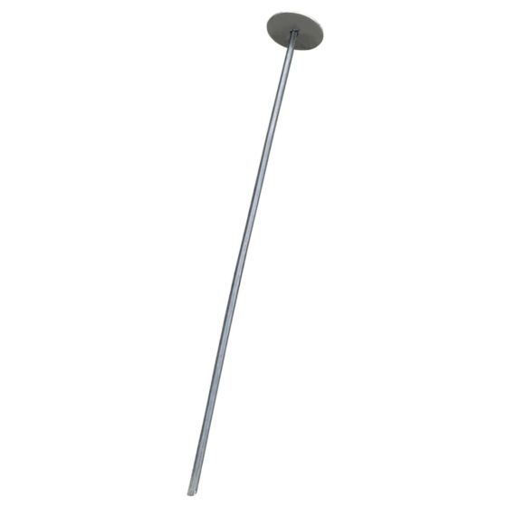 AgTec Washer-Top Geotextile Anchor Pin, 6 Gauge Steel, Heavy